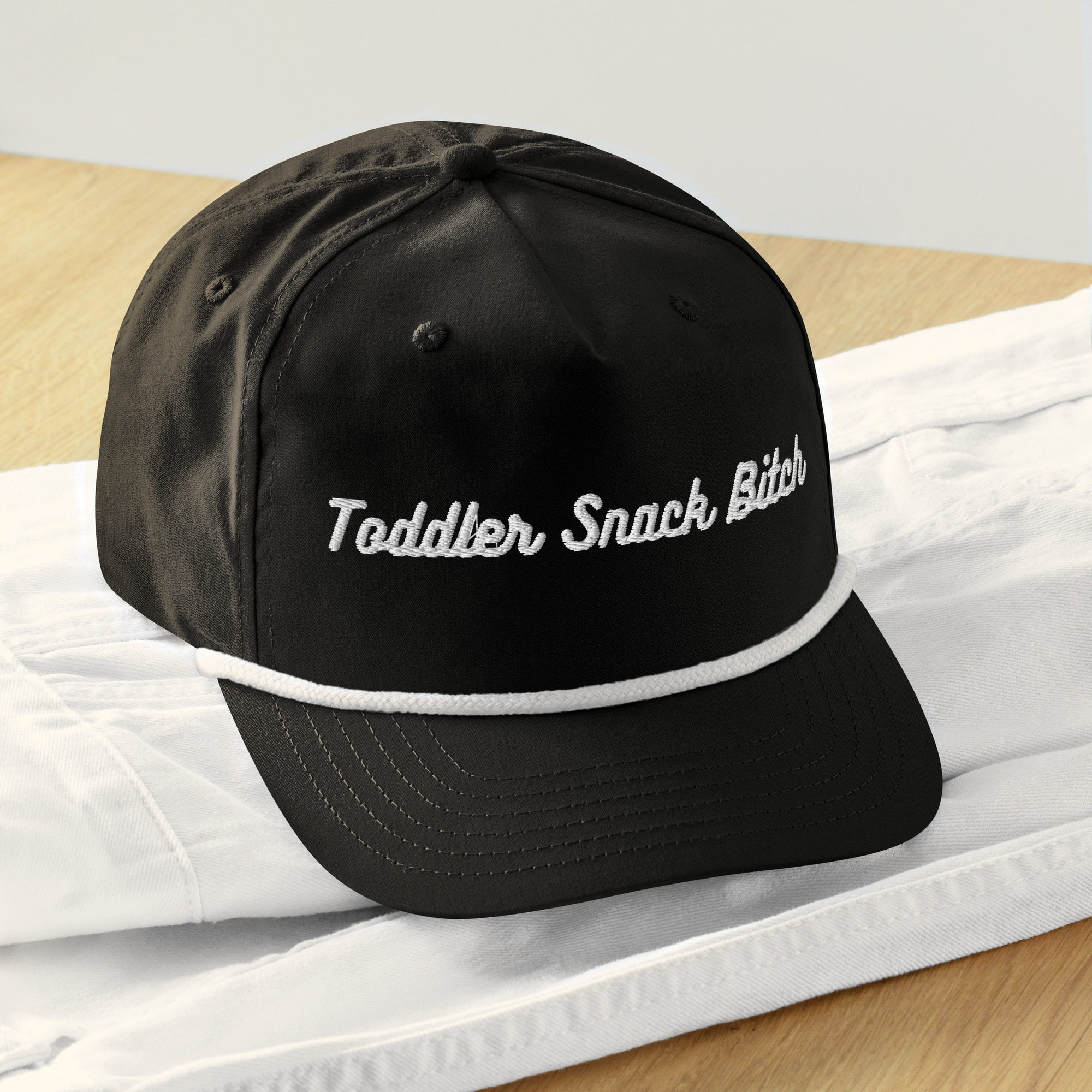 The "Toddler Snack Bitch" Golf Rope Hat - Image 9
